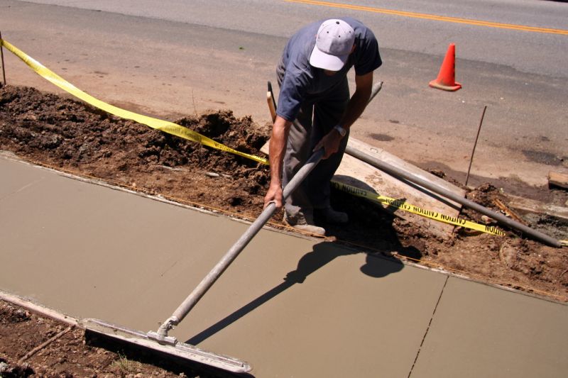 Contact About Sidewalk Concrete Service